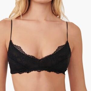 Free People Maya Multiway Bralette in black